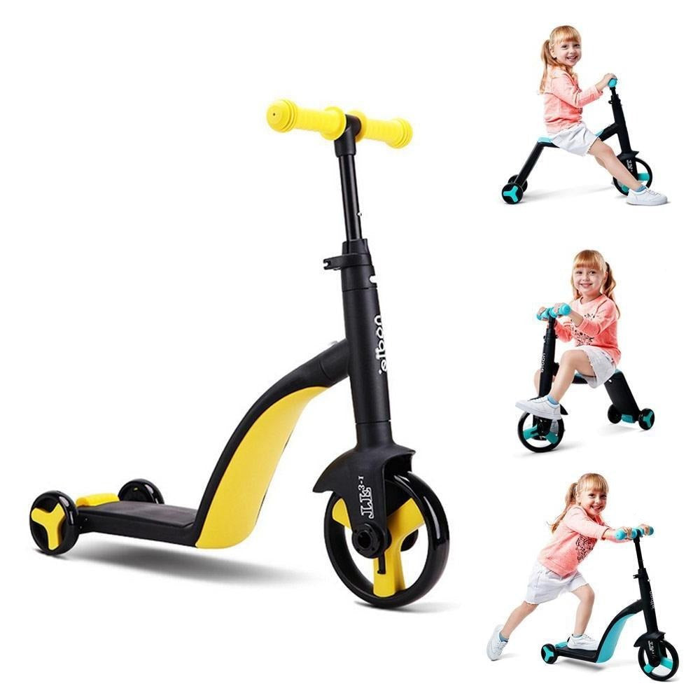 Triciclo Regolabile in Altezza 2 in 1 per Bambini