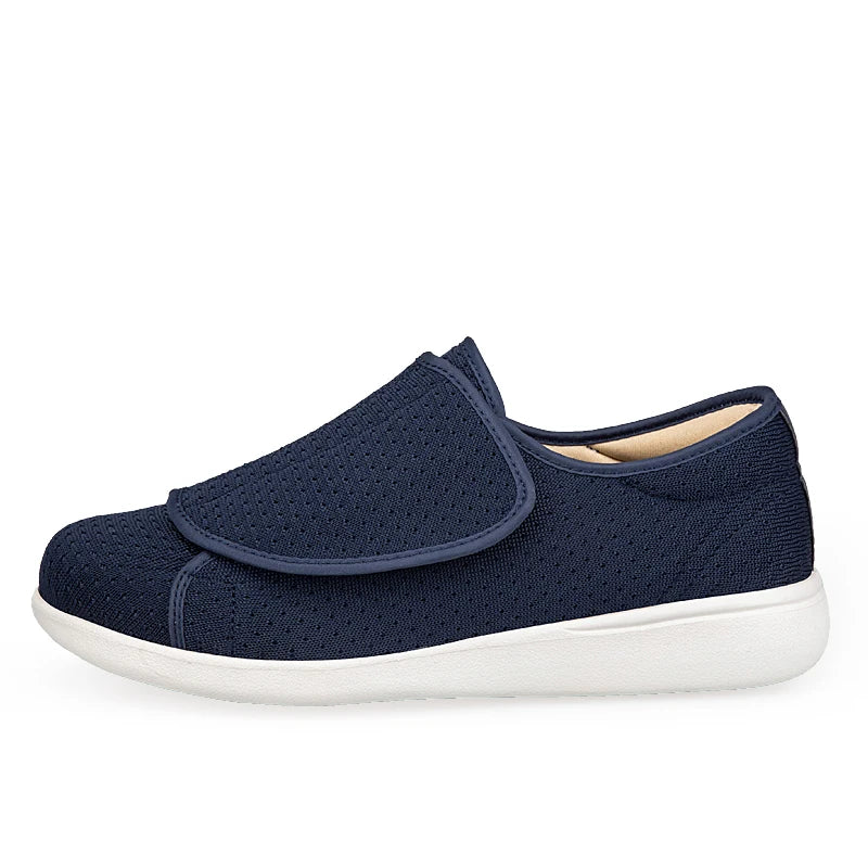 Scarpe Ortopediche Leggere per Diabetici con Chiusura Regolabile e Supporto Arco Alto