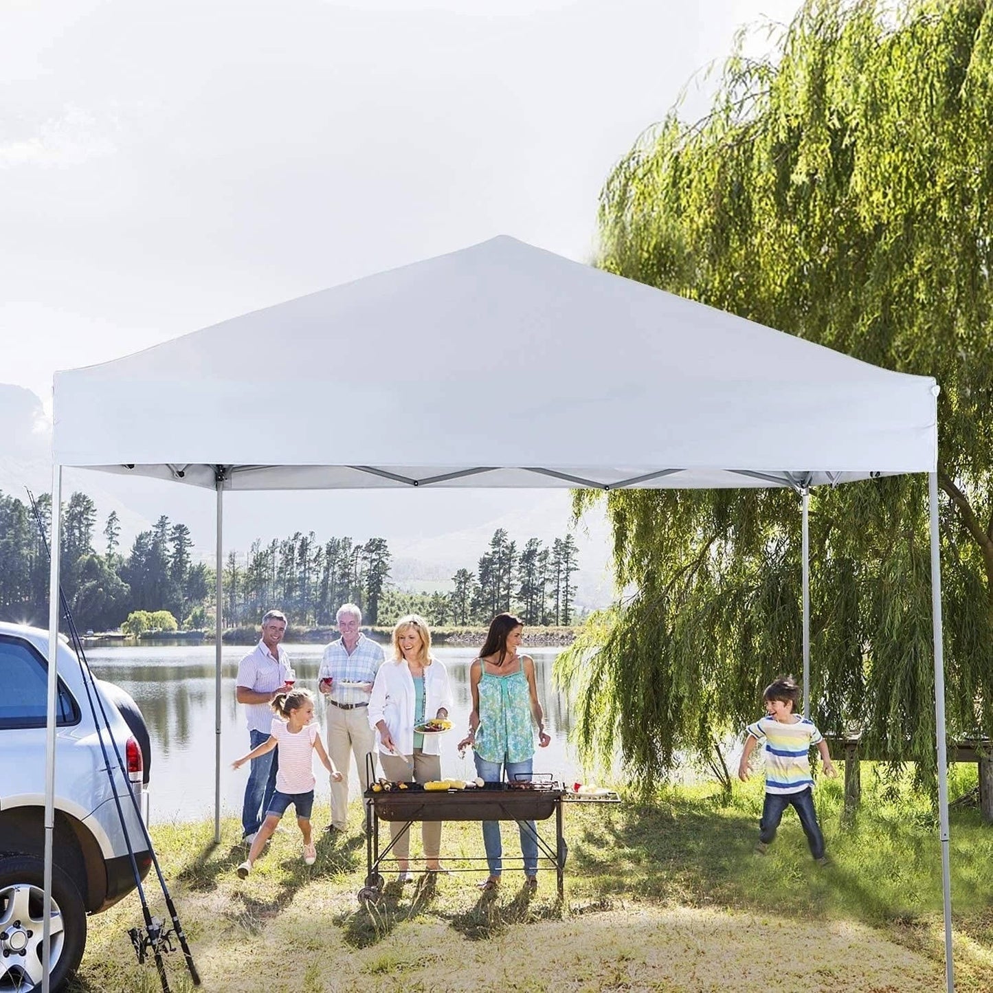 Tenda a baldacchino pop-up istantanea 10x10