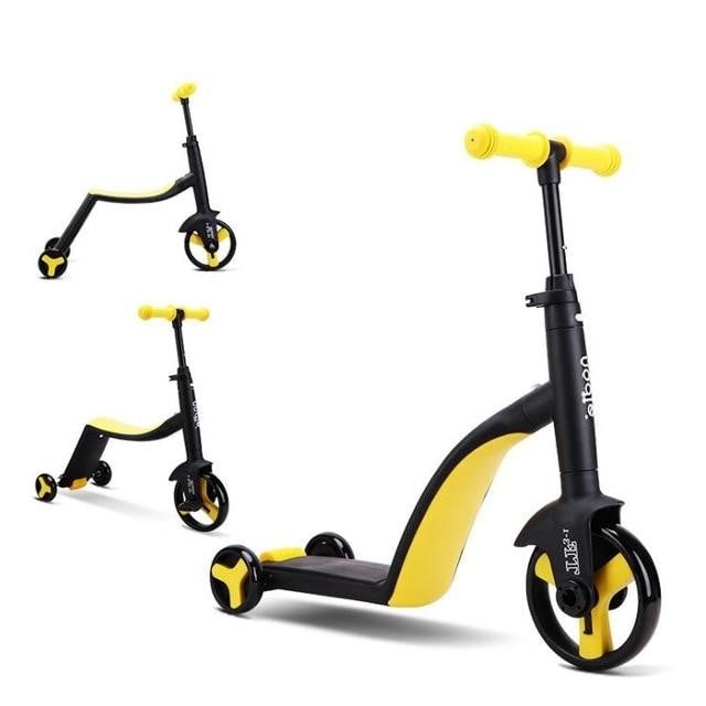Triciclo Regolabile in Altezza 2 in 1 per Bambini