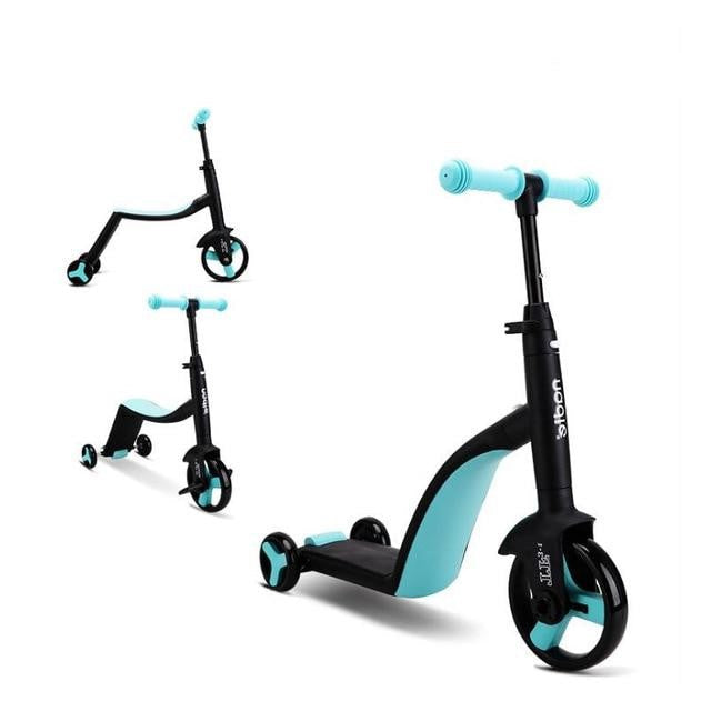 Triciclo Regolabile in Altezza 2 in 1 per Bambini