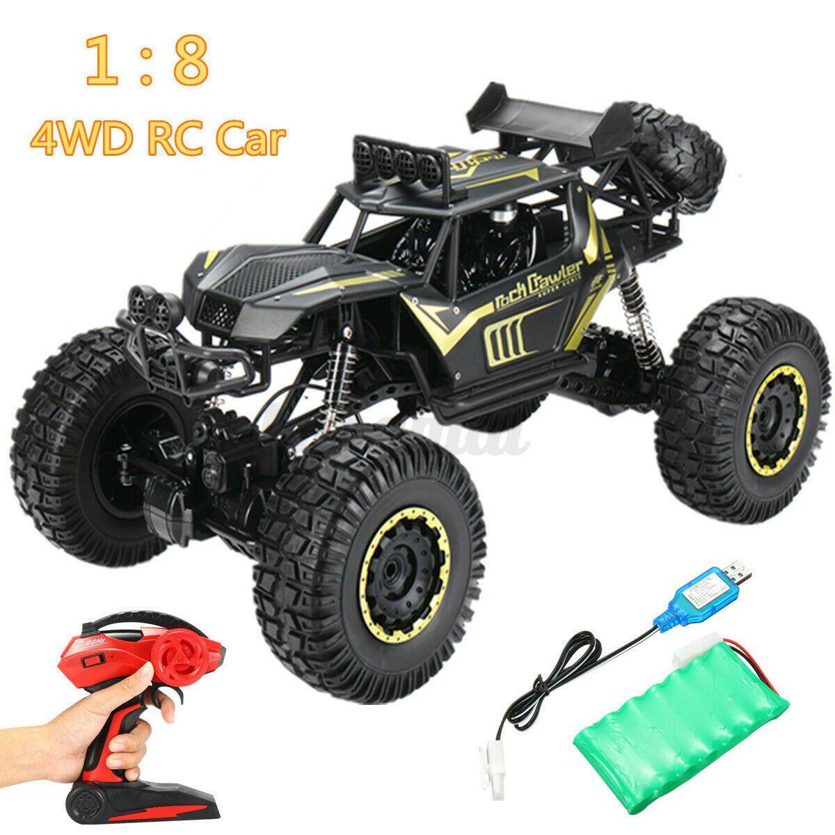 1:8 Scale 4WD Remote Control Off-Road Monster Truck