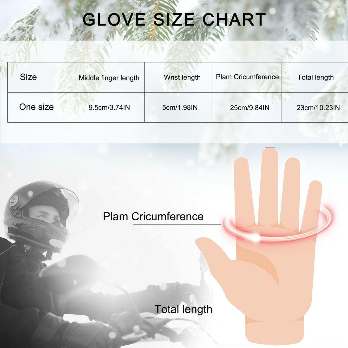 Guanti in pelle impermeabili e termici per l'inverno fino a -30℃ | Compatibili con touchscreen
