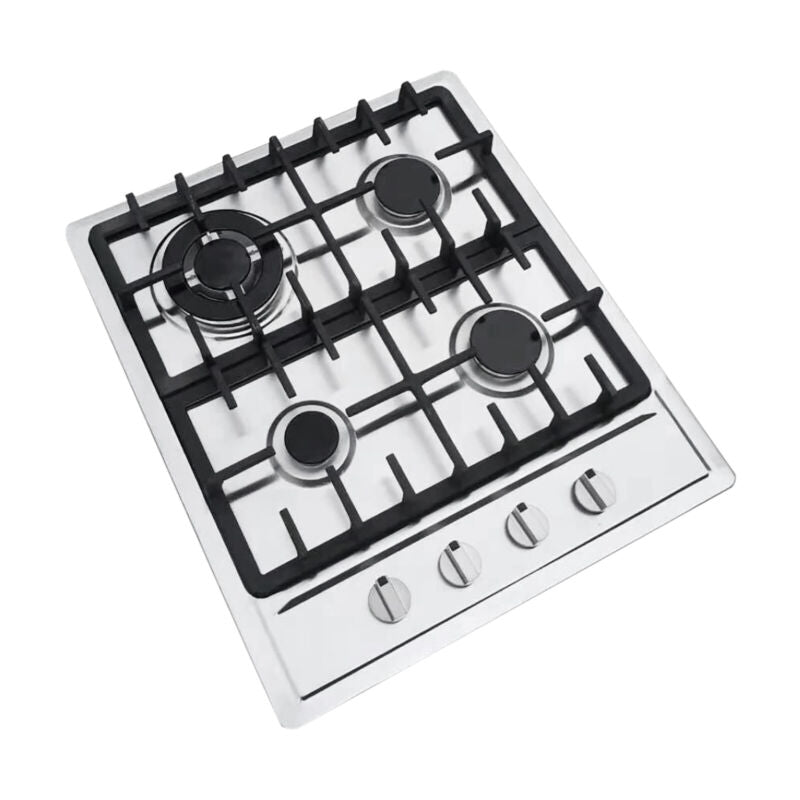Incasso Cucina a Gas da 23'' con 4 Fuochi per Gas LPG/NG