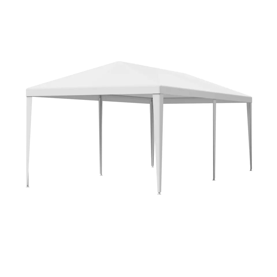 Gazebo da Giardino per Eventi 10 x 20' con 6 Pannelli Laterali