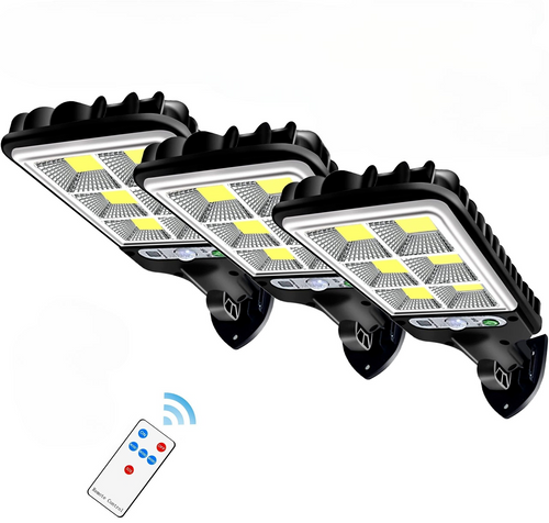 Set di 3 Luci LED Solari per Esterni