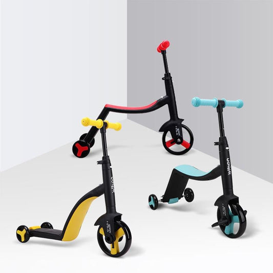 Triciclo Regolabile in Altezza 2 in 1 per Bambini