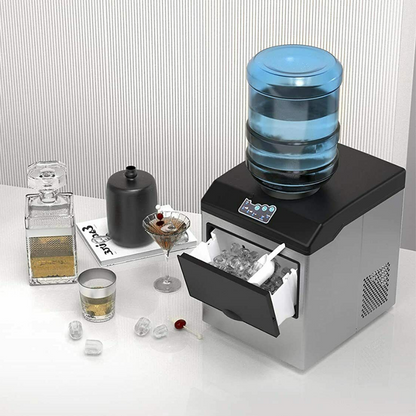 Macchina 2 in 1 per la produzione di ghiaccio a nugget e tritato per la cucina