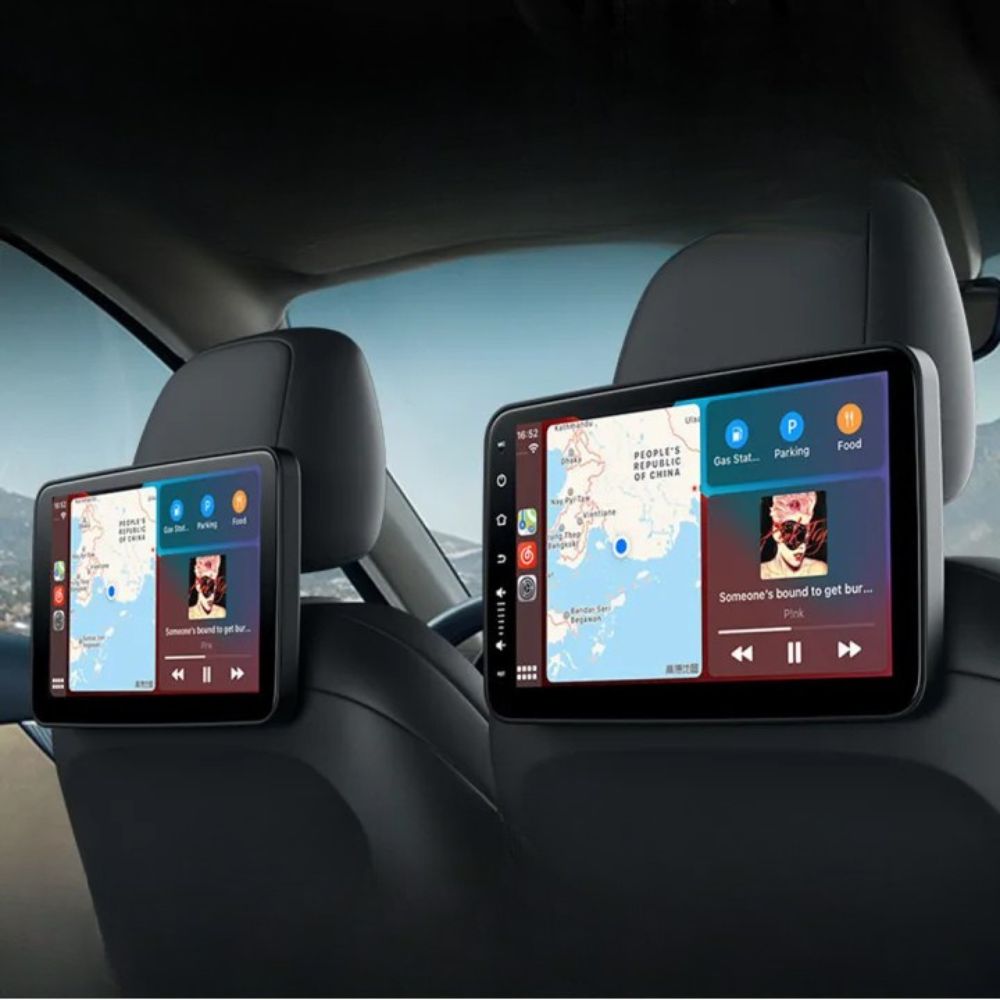 Tablet da 10" per Auto con Monitor TV, Poggiatesta e Lettore DVD