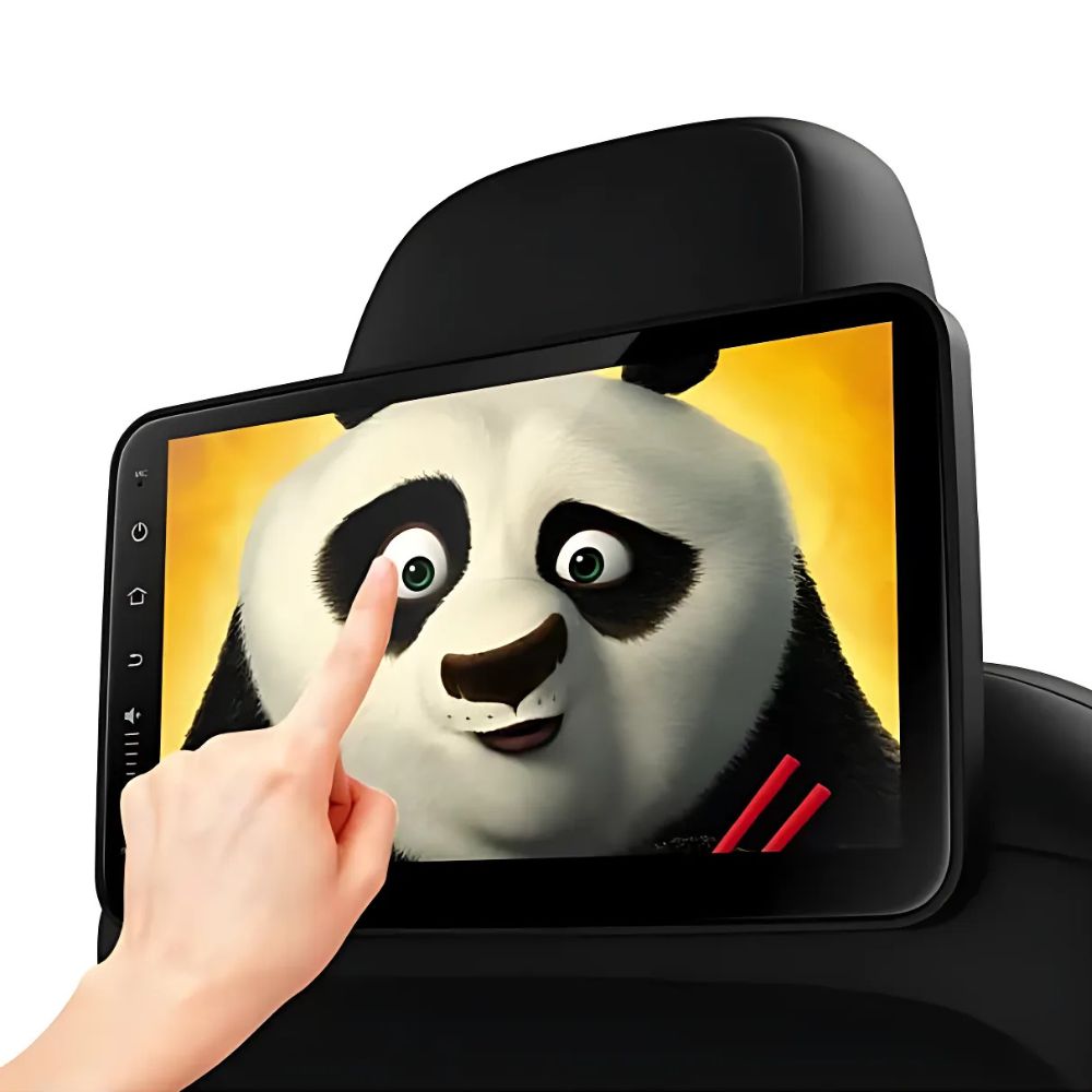 Tablet da 10" per Auto con Monitor TV, Poggiatesta e Lettore DVD