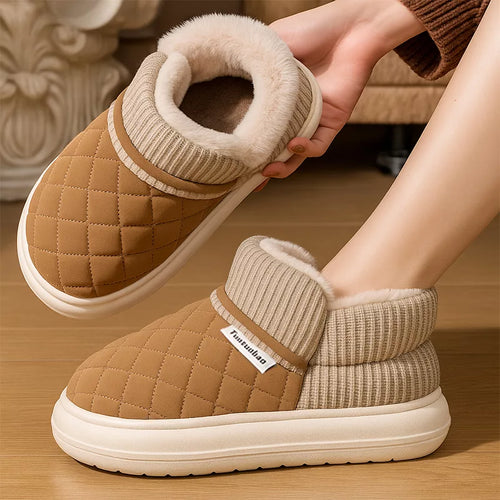 Pantofole Invernali Ugg in Peluche con Suola Spessa Antiscivolo