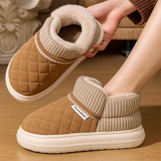 Pantofole Invernali Ugg in Peluche con Suola Spessa Antiscivolo