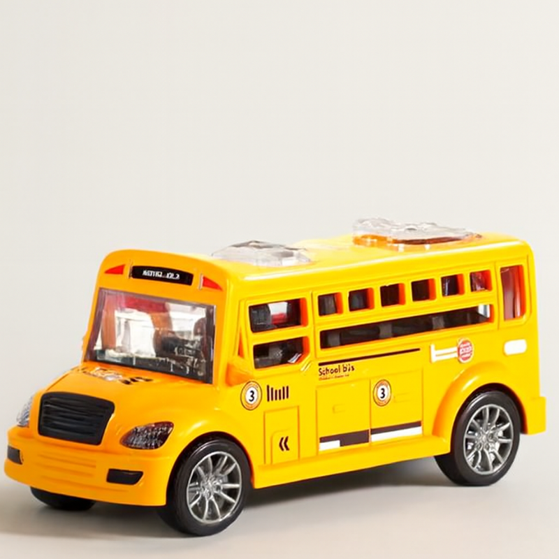 Autobus Giocattolo Avventura | Autobus Colorato in Plastica Resistente Ð Gioco Fantasioso per Bambini 4
