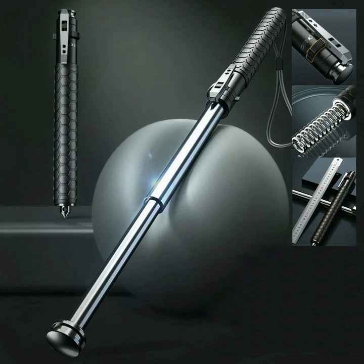 Bastoni Trekking | Bastone da Trekking Automatico con Impugnatura Ergonomica Ð Sicurezza e Stabilità per Escursioni 3