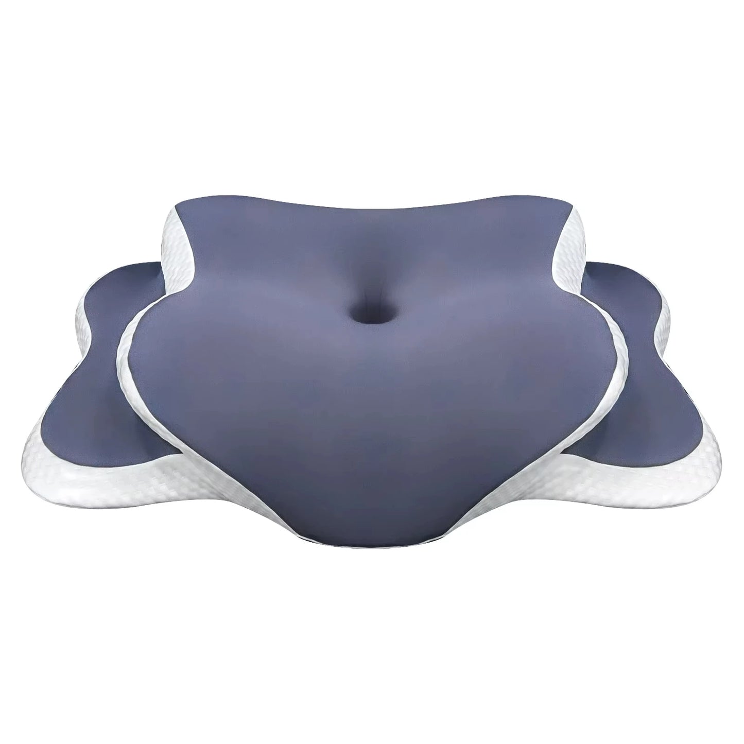 Cuscino Cervicale Ergonomico in Memory Foam con Federa Regolabile in Seta