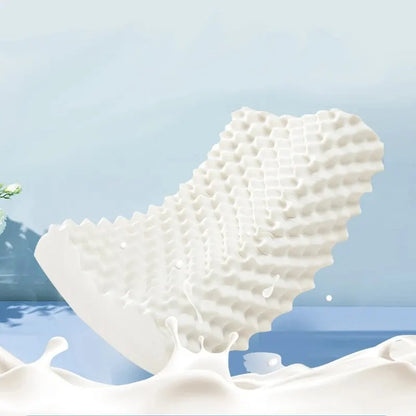 Cuscino Cervicale Ortopedico in Lattice Naturale con Memory Foam - Comfort e Supporto Ideale