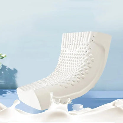 Cuscino Cervicale Ortopedico in Lattice Naturale con Memory Foam - Comfort e Supporto Ideale