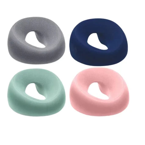 Cuscino Ergonomico in Memory Foam per Riposo a Faccia in Giù con Asciugamano