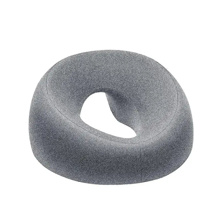 Cuscino Ergonomico in Memory Foam per Riposo a Faccia in Giù con Asciugamano