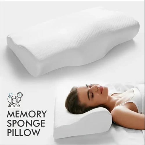 Cuscino Ortopedico in Memory Foam Ergonomico per Cervicale - Supporto Collo e Sonno Ideale