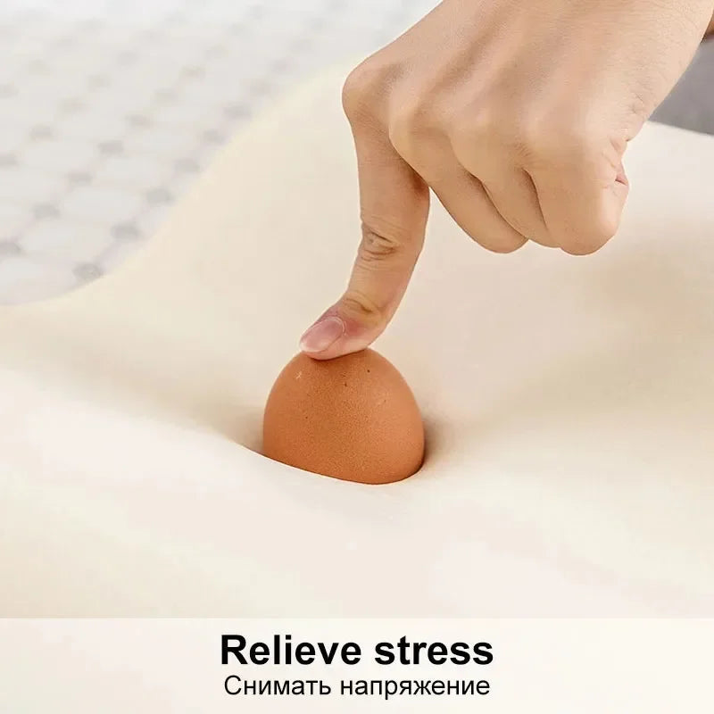 Cuscino Ortopedico in Memory Foam per la Cervicale - Supporto Ergonomico Ideale per Maternità e Sonno Confortevole