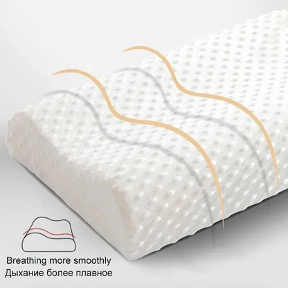 Cuscino Ortopedico in Memory Foam per la Cervicale - Supporto Ergonomico Ideale per Maternità e Sonno Confortevole