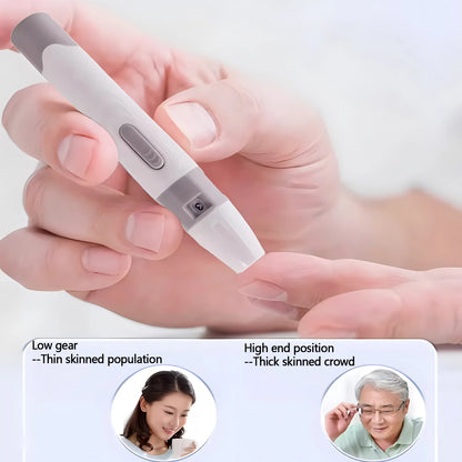 Glucometro Portatile per Monitoraggio Glicemia con 50 Strisce Reattive e Lancette – Test Rapidi e Risultati Accurati