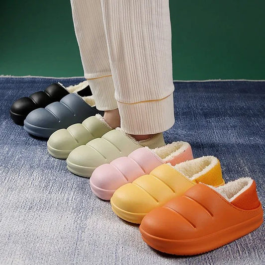 Pantofole di Pelliccia Invernali