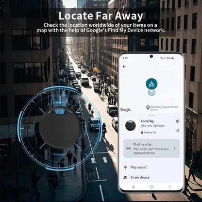 Localizzatore GPS Bluetooth Universale per Smartphone Android - Smart Tag Compatto per Oggetti Preziosi