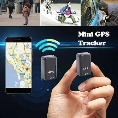 Localizzatore GPS per Auto Magnetico con Allerta Anti-smarrimento