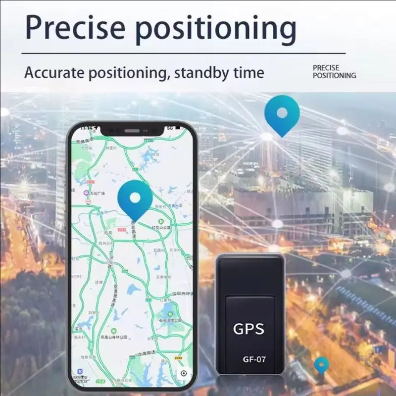 Localizzatore GPS per Auto Magnetico con Allerta Anti-smarrimento
