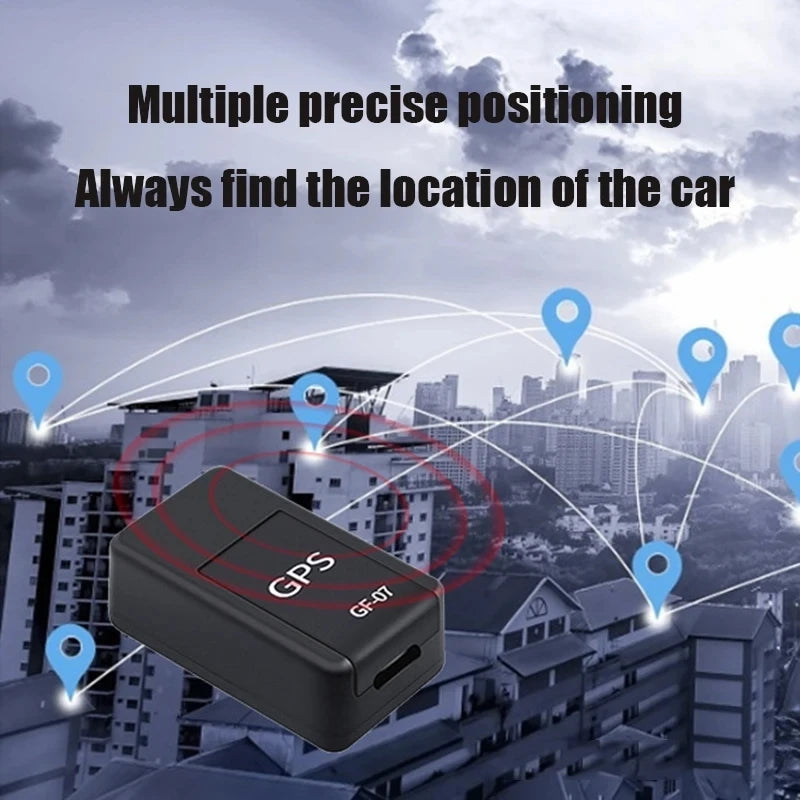 Localizzatore GPS per Auto Magnetico con Allerta Anti-smarrimento