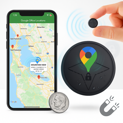 Localizzatore GPS per Auto con Monitoraggio in Tempo Reale Ð Design Impermeabile e Compatto per Sicurezza e Tracciamento 1
