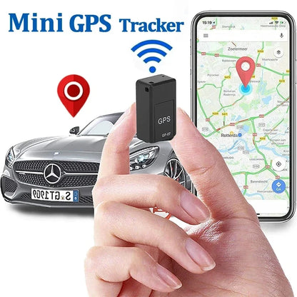 Mini GPS Tracker Magnetico - Localizzatore GPS per Auto con App