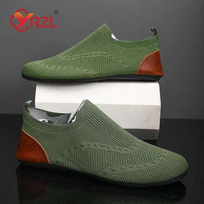 Mocassini Uomo Estivi Traspiranti in Mesh - Scarpe Casual Slip On Comfortevoli