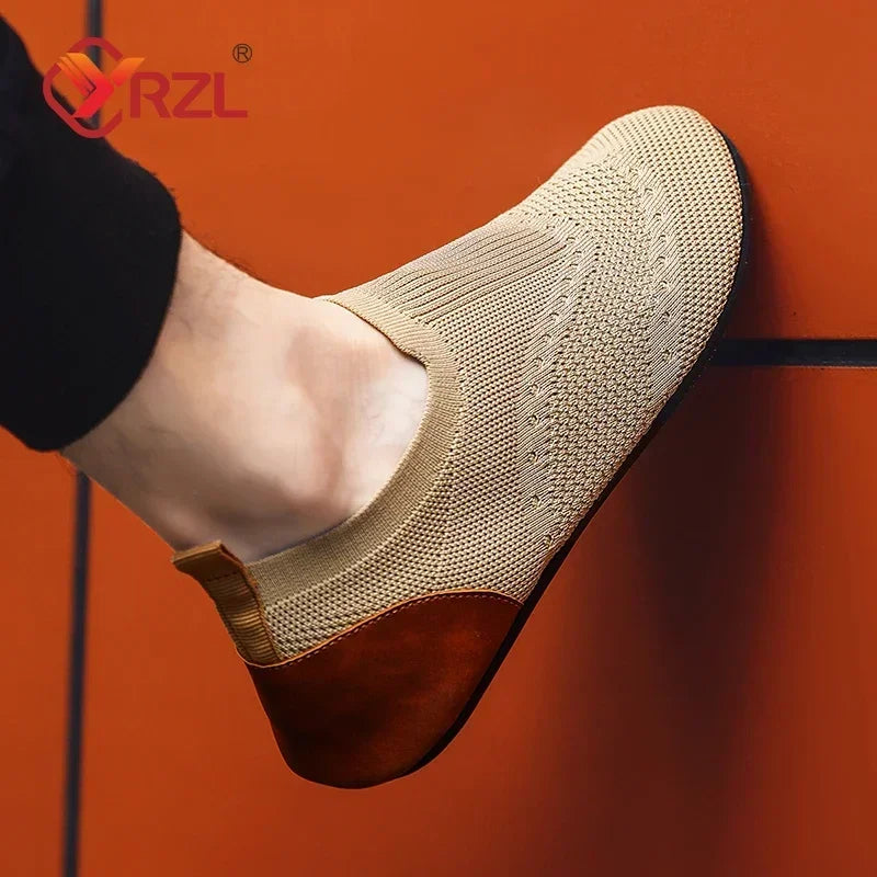 Mocassini Uomo Estivi Traspiranti in Mesh - Scarpe Casual Slip On Comfortevoli