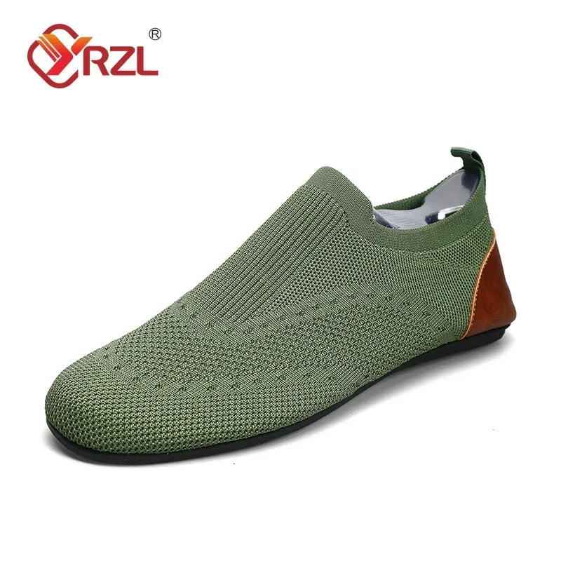 Mocassini Uomo Estivi Traspiranti in Mesh - Scarpe Casual Slip On Comfortevoli