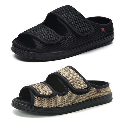 Pantofole Regolabili per Diabetici Unisex - Scarpe Comfort per Piedi Gonfi