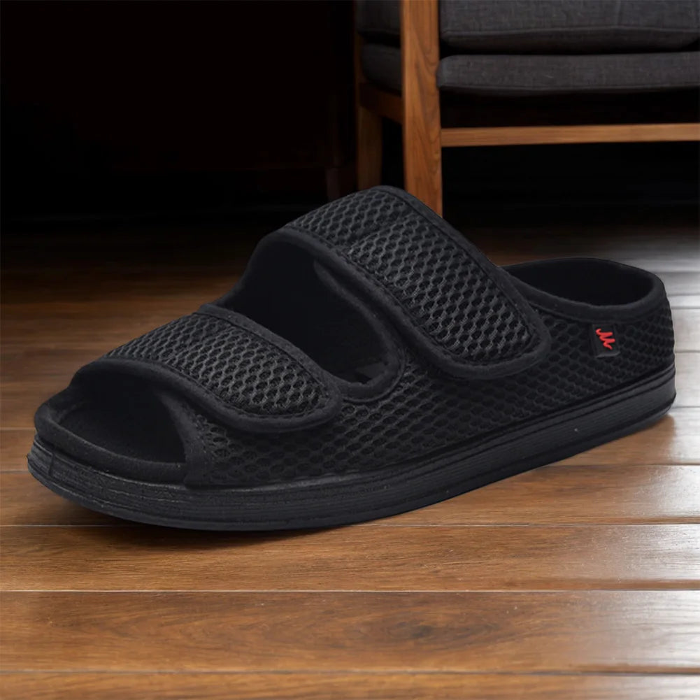 Pantofole Regolabili per Diabetici Unisex - Scarpe Comfort per Piedi Gonfi