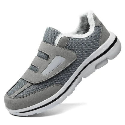 Scarpe Invernali Confortevoli per Anziani con Punta Larga - Calzature Diabetiche per Piedi Gonfi e Supporto Ortopedico