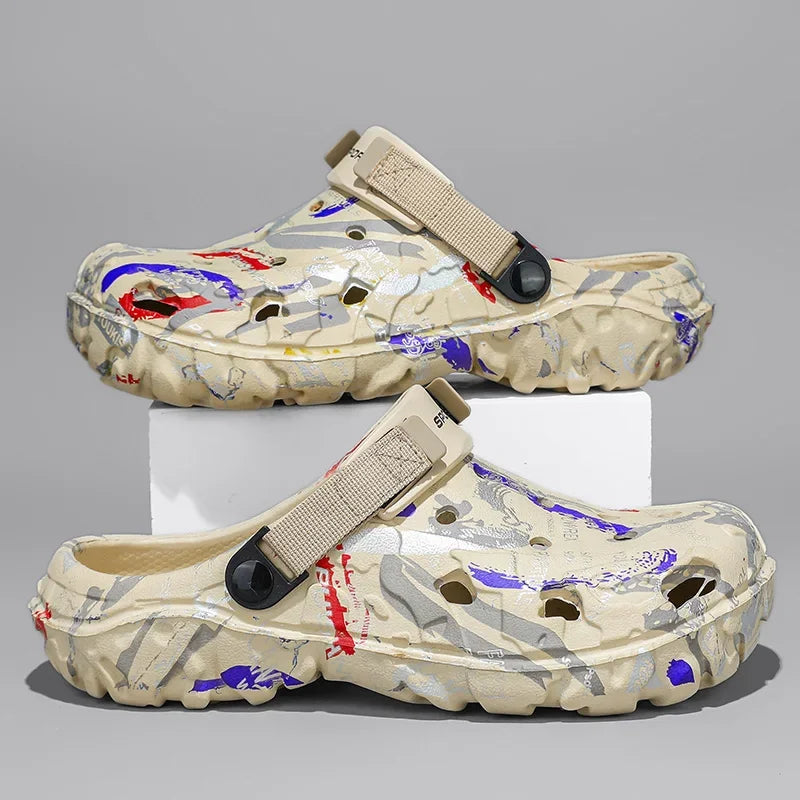 Sandali Uomo Estivi Comodi Taglie Forti 47, Design Leggero e Traspirante