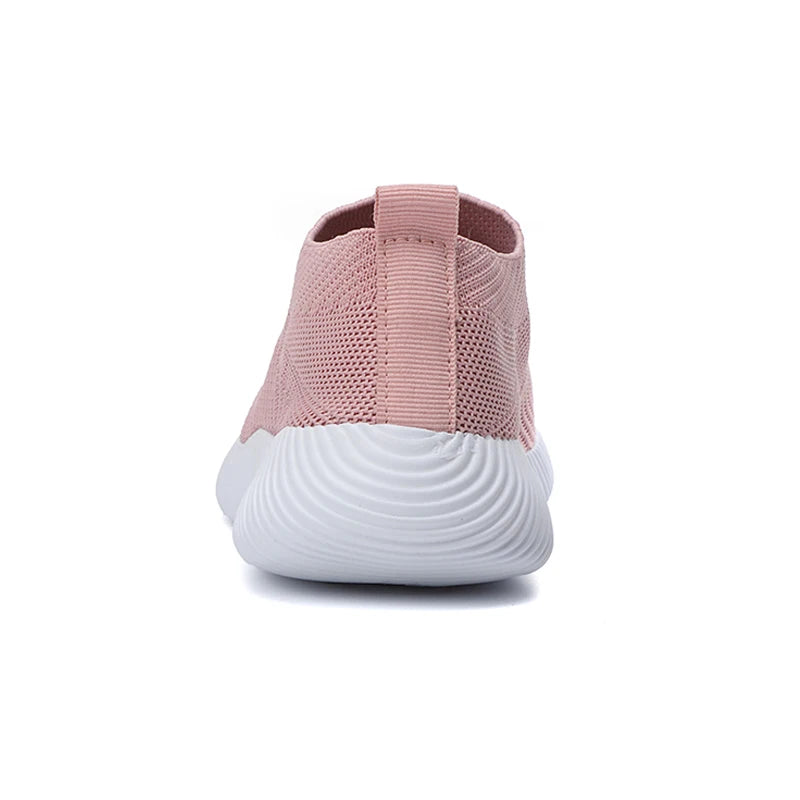 Scarpe Da Donna Slip On Rosa - Sneakers Leggere e Confortevoli per Passeggiate