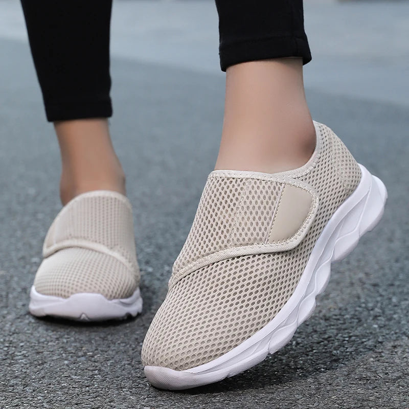 Scarpe Ortopediche Donna - Comfort e Supporto per Piedi Larghi, Ideali per Passeggiate