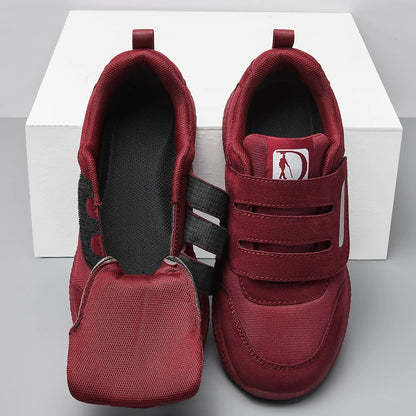 Scarpe Ortopediche Donna con Punta Larga e Supporto per Alluce Valgo