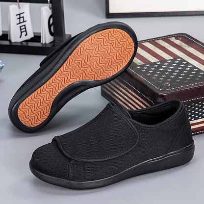 Scarpe Ortopediche Leggere per Diabetici con Chiusura Regolabile e Supporto Arco Alto