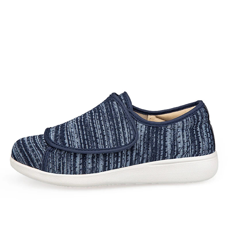 Scarpe Ortopediche Leggere per Diabetici con Chiusura Regolabile e Supporto Arco Alto