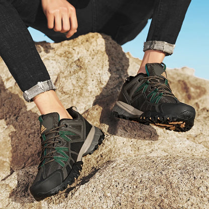 Scarpe Trekking Uomo Migliori - Sneakers Traspiranti con Ammortizzazione e Antiscivolo HIKEUP