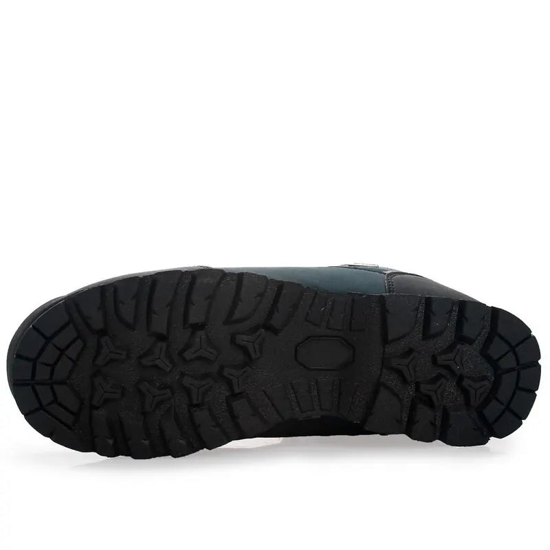 Scarpe da Trekking Uomo - Scarponi da Montagna in Pelle per Escursionismo e Alpinismo