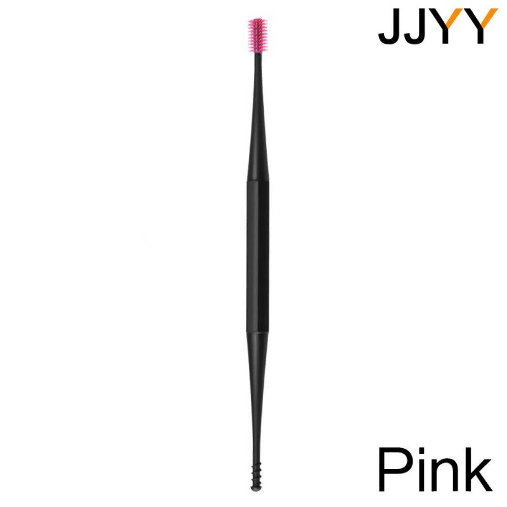 Set di Strumenti per Pulizia Orecchie in Silicone Morbido - 3 Pezzi Antiscivolo e Facile da Pulire