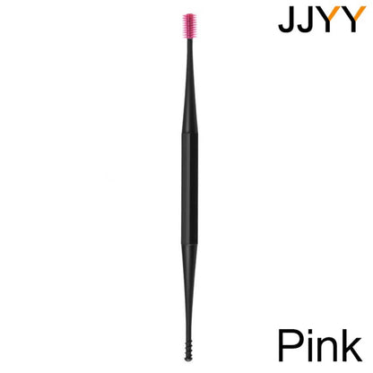 Set di Strumenti per Pulizia Orecchie in Silicone Morbido - 3 Pezzi Antiscivolo e Facile da Pulire